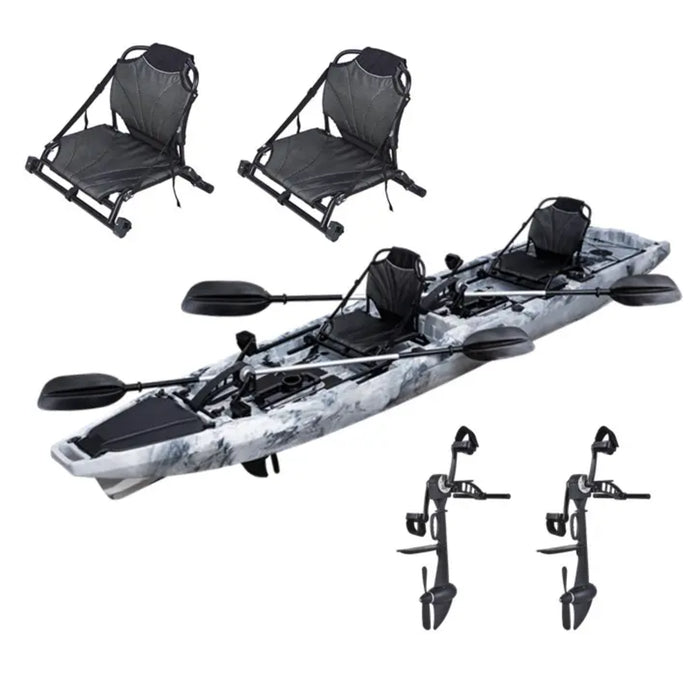 LSF Big Fish 140 2-Person Fishing Kayak with Pedal Drive