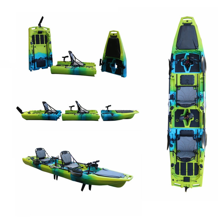 Croon 14’ 2 Person Kayak with Pedal Drive System