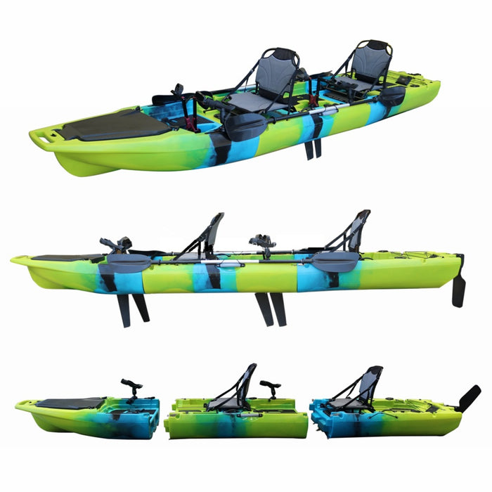 Croon 14’ 2 Person Kayak with Pedal Drive System