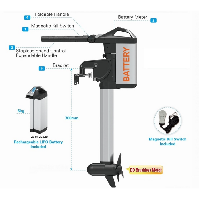 Haswing Ultima 100 Electric Trolling Motor