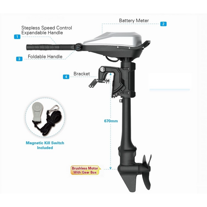 Haswing Comax 250 Electric Trolling Motor